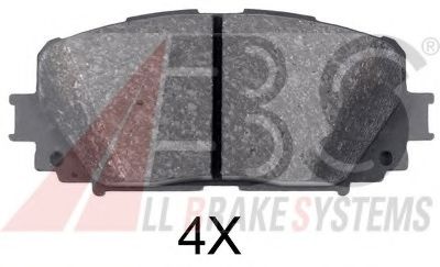 Тормозные колодки A.B.S. 35015