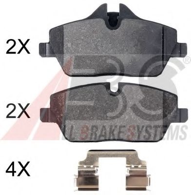 Тормозные колодки A.B.S. 35016