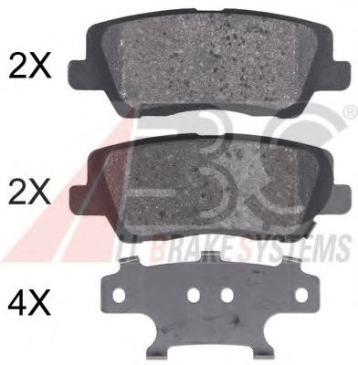 Тормозные колодки A.B.S. 35035