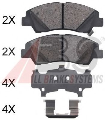 Тормозные колодки A.B.S. 35046