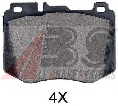 Тормозные колодки A.B.S. 35064