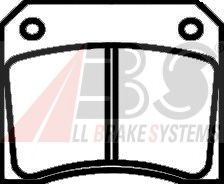 Тормозные колодки A.B.S. 36001