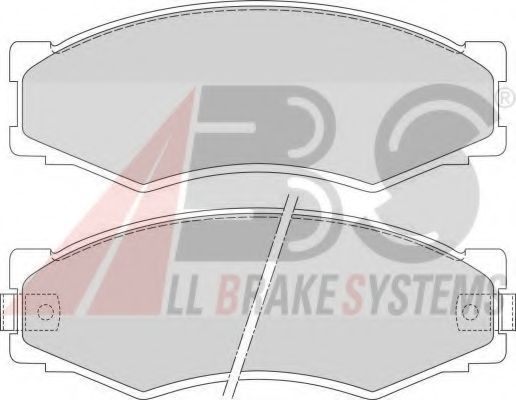 Тормозные колодки A.B.S. 36168/1