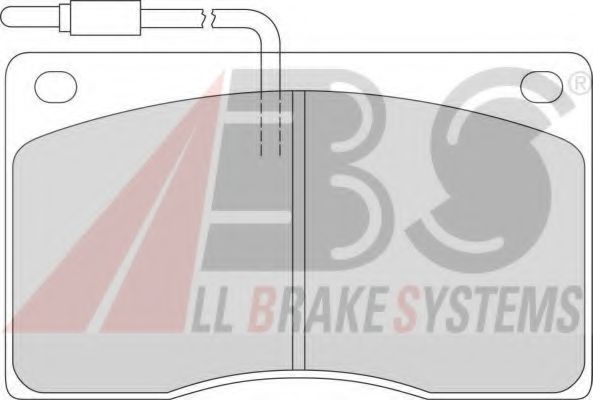 Тормозные колодки A.B.S. 36341/1