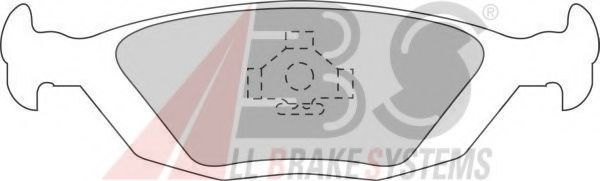 Тормозные колодки A.B.S. 36489/1