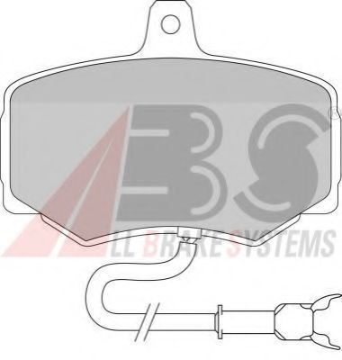 Тормозные колодки A.B.S. 36568/1