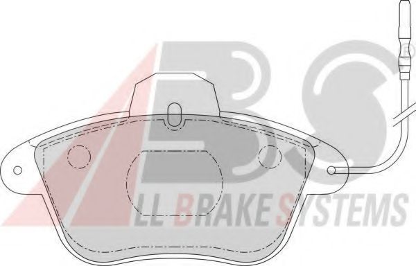 Тормозные колодки A.B.S. 36670/1