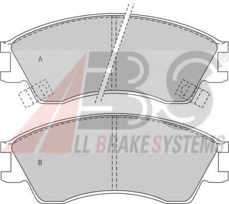 Тормозные колодки A.B.S. 36738