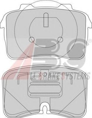 Тормозные колодки A.B.S. 36813