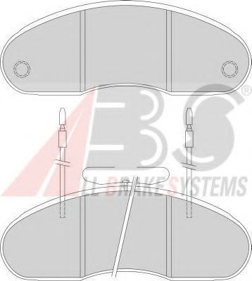 Тормозные колодки A.B.S. 36877