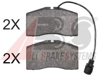 Тормозные колодки A.B.S. 37266