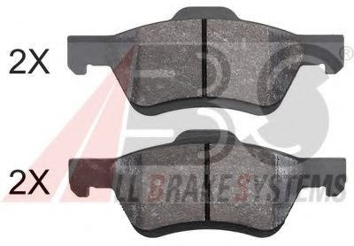 Тормозные колодки A.B.S. 37673