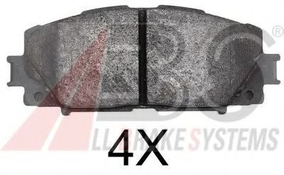 Тормозные колодки A.B.S. 37755