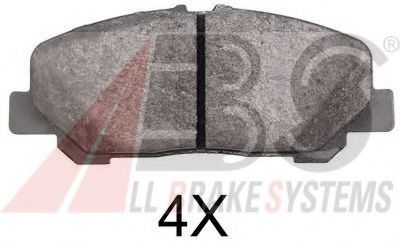 Тормозные колодки A.B.S. 37785