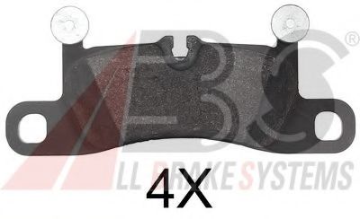 Тормозные колодки A.B.S. 37788