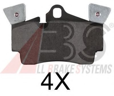 Тормозные колодки A.B.S. 37792