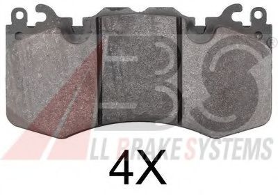 Тормозные колодки A.B.S. 37801