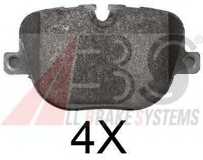 Тормозные колодки A.B.S. 37802