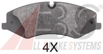 Тормозные колодки A.B.S. 37803
