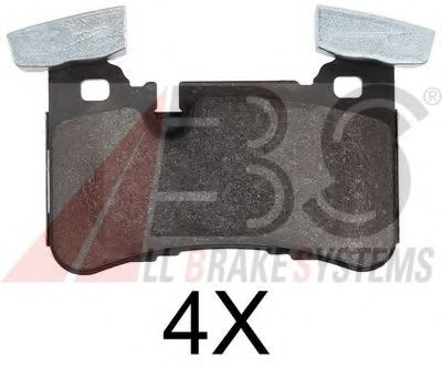Тормозные колодки A.B.S. 37812