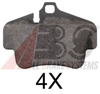 Тормозные колодки A.B.S. 37823