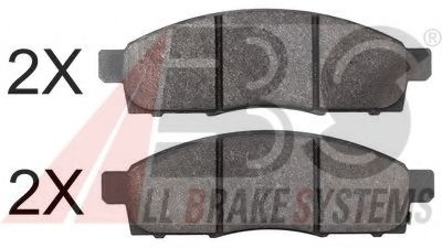 Тормозные колодки A.B.S. 37832