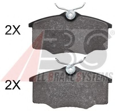 Тормозные колодки A.B.S. 37836