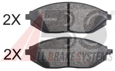 Тормозные колодки A.B.S. 37842
