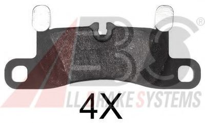 Тормозные колодки A.B.S. 37850