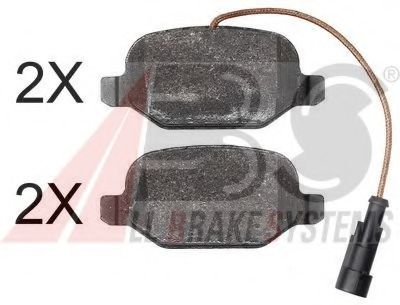 Тормозные колодки A.B.S. 37853