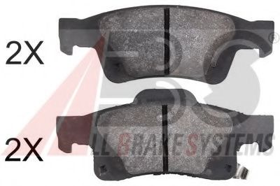 Тормозные колодки A.B.S. 37860
