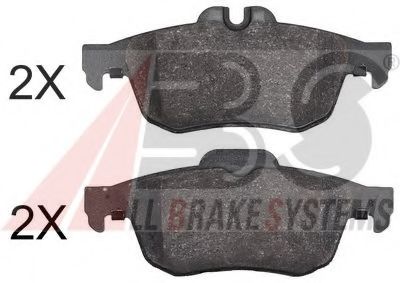 Тормозные колодки A.B.S. 37870