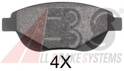 Тормозные колодки A.B.S. 37885