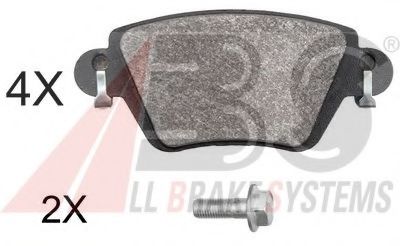 Тормозные колодки A.B.S. 37897