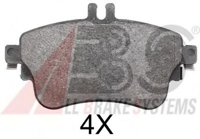 Тормозные колодки A.B.S. 37912