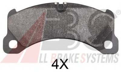 Тормозные колодки A.B.S. 37918