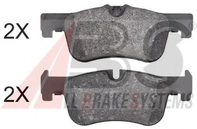 Тормозные колодки A.B.S. 37922