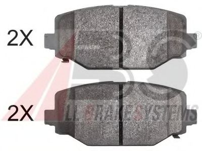 Тормозные колодки A.B.S. 37924