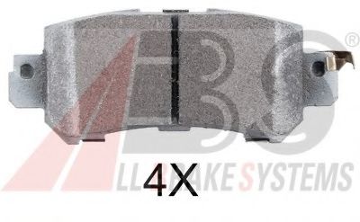 Тормозные колодки A.B.S. 37931