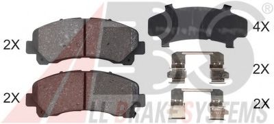 Тормозные колодки A.B.S. 37943