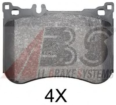 Тормозные колодки A.B.S. 37952