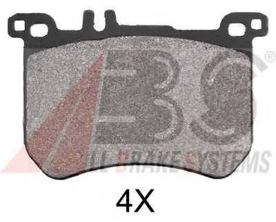 Тормозные колодки A.B.S. 37955