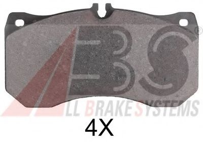 Тормозные колодки A.B.S. 37962