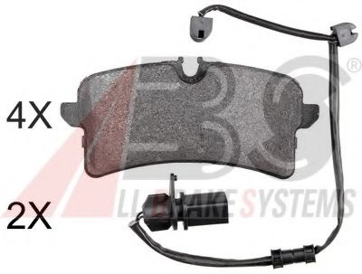 Тормозные колодки A.B.S. 37963