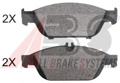 Тормозные колодки A.B.S. 37971
