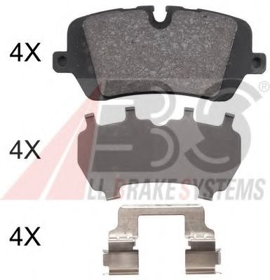 Тормозные колодки A.B.S. 37981