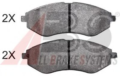 Тормозные колодки A.B.S. 37983