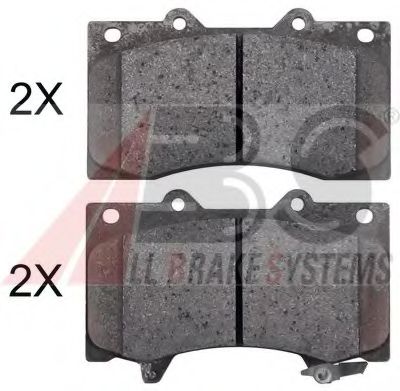Тормозные колодки A.B.S. 37993