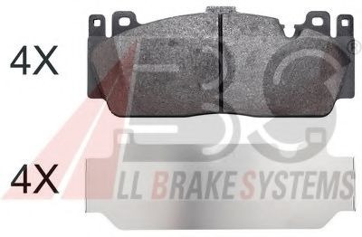 Тормозные колодки A.B.S. 37994