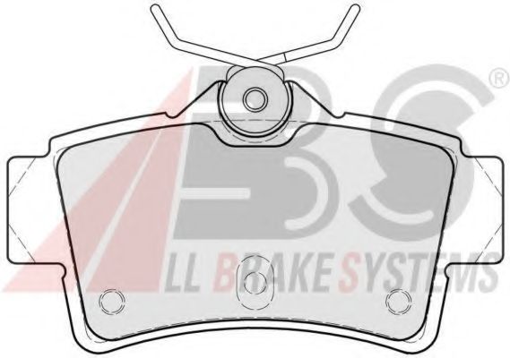 Тормозные колодки A.B.S. 38627